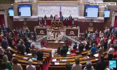 Attaque au couteau à Annecy : minute de silence à l'Assemblée nationale