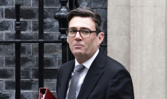 Le Premier ministre britannique Andy Burnham, à Londres le 21 octobre 2026. ( AFP / Brook Mitchell )
