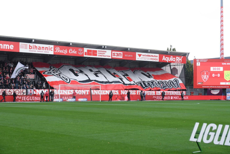 Le Stade brestois à l’arrêt