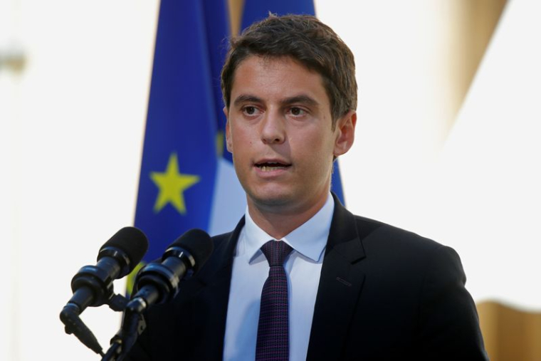 LA FRANCE EST "PRÉOCCUPÉE" PAR LA SITUATION AU PROCHE-ORIENT, DIT ATTAL