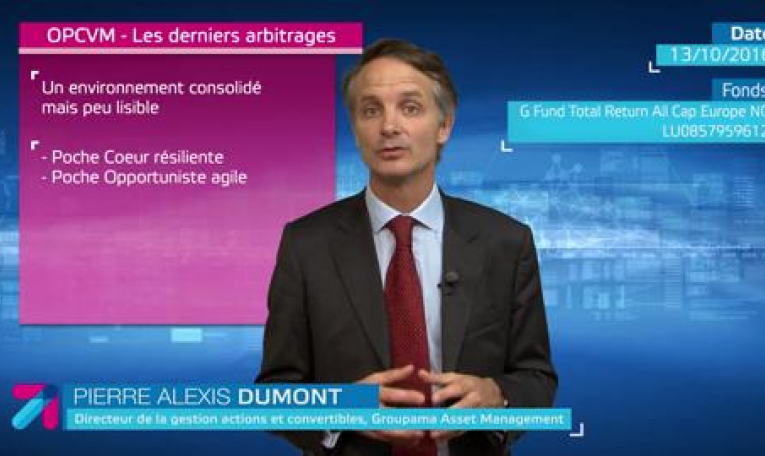Groupama Asset Management : Les derniers arbitrages - G Fund Total Return All Cap Europe NC - LU0857959612 - 3ème trimestre 2016
