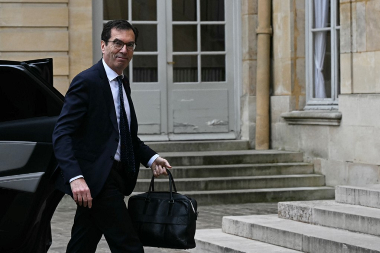 Jean-Pierre Farandou à Paris, le 1er avril 2026. ( AFP / ANNA KURTH )