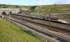 En juillet, le trafic du tunnel sous la Manche a reculé de 10% pour les camions et de 7% pour les véhicules de tourisme. (© Getlink)