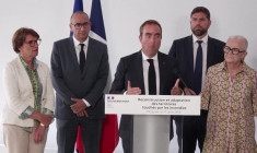 Incendies: permis en 1 mois pour reconstruire "en équivalence" des maisons détruites (Lecornu)