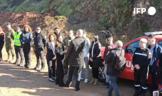 Catastrophe ferroviaire: le roi et la reine d'Espagne sur place