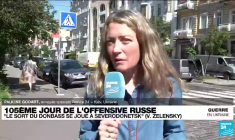 À Kiev, "un certain calme" dans les rues malgré la guerre