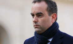 Sébastien Lecornu à Paris le 27 février 2024. ( POOL / THOMAS SAMSON )