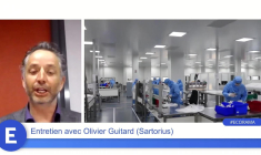 Olivier Guitard (Sartorius) : "Au vu de nos perspectives, on peut se dire qu'il faut rester sur le titre !"