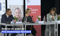 Arras: remise du premier Prix Dominique Bernard