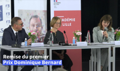 Arras: remise du premier Prix Dominique Bernard
