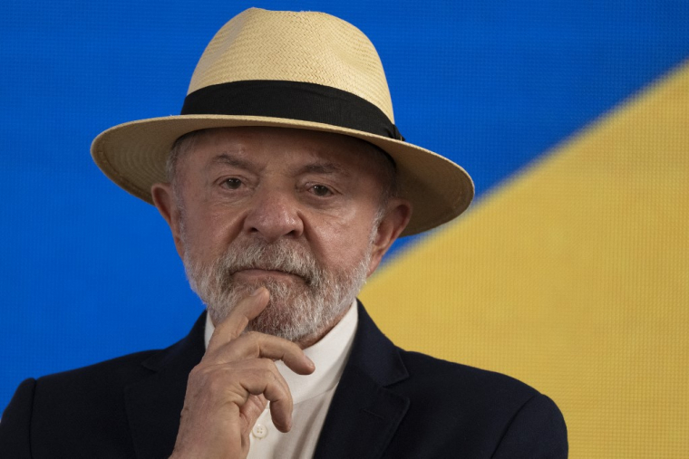 Le président brésilien Luiz Inacio Lula da Silva, à Rio de Janeiro, le 17 juillet 2026 ( AFP / PABLO PORCIUNCULA )