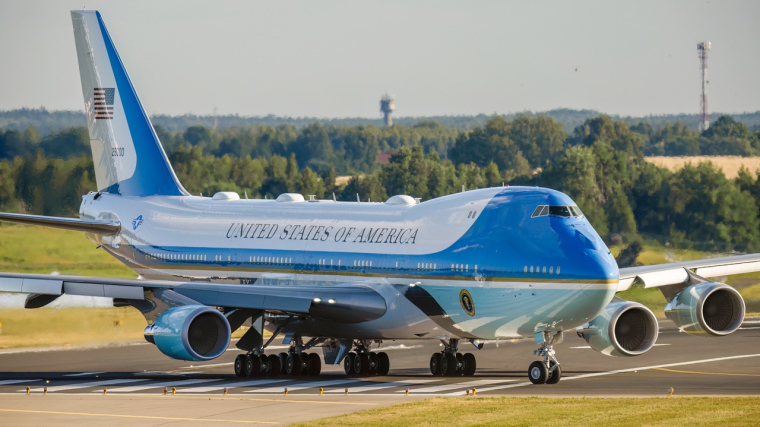 Air Force One. (crédit : Adobe Stock)