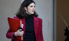 Clara Chappaz à Paris, le 15 janvier 2025. ( AFP / LUDOVIC MARIN )