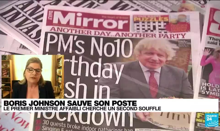 Royaume-Uni : Boris Johnson fragilisé par un vote de défiance, l'avenir de son parti en question