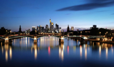 Vue de la ville de Francfort