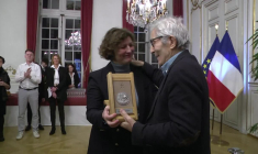Boualem Sansal reçoit la médaille d'honneur de la ville de Strasbourg