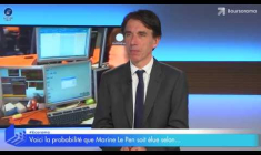 Voici la probabilité que Marine Le Pen soit élue selon...