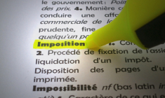 Une proposition de simplification de l'imposition rejetée