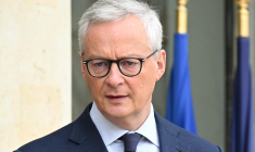 Le ministre de l'Economie Bruno Le Maire, le 18 octobre 2023. ( AFP / BERTRAND GUAY )