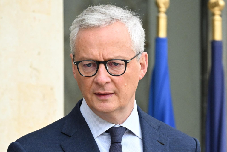 Le ministre de l'Economie Bruno Le Maire, le 18 octobre 2023. ( AFP / BERTRAND GUAY )