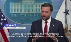 Ormuz: le passage de pétrole "presque" au niveau d'avant le conflit (Vance)