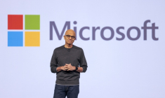 Le patron de Microsoft Satya Nadella, à Seattle le 19 mai 2025 ( AFP / Jason Redmond )
