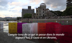 Hiroshima: le Japon marque les 80 ans de la bombe atomique