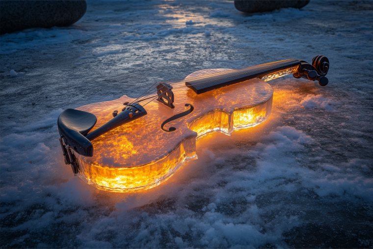 Les &eacute;pic&eacute;as utilis&eacute;s pour fabriquer les violons de Stradivarius sont aujourd&rsquo;hui menac&eacute;s par la hausse des temp&eacute;ratures et la prolif&eacute;ration de parasites. (cr&eacute;dit: Adobe Stock/photo g&eacute;n&eacute;r&eacute;e par IA)
