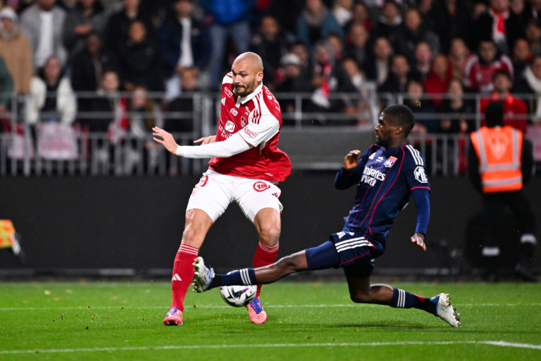 En supériorité numérique, Brest se casse les dents sur Lyon