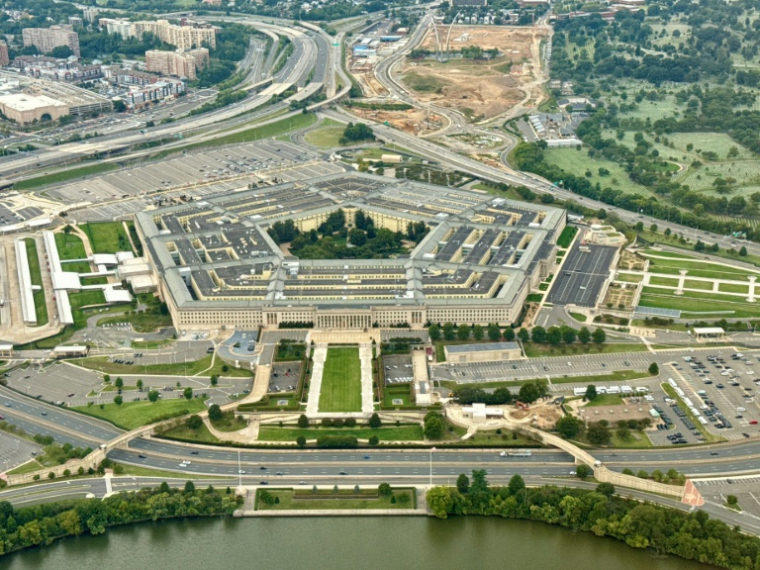 Vue aérienne du Pentagone, le 20 septembre 2025 à Washington ( AFP / Daniel SLIM )
