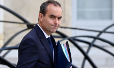 Réunion hebdomadaire du Conseil des ministres au palais de l'Élysée à Paris