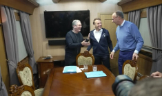 Macron, Merz et Starmer se rencontrent à bord d'un train pour Kiev