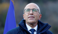 Photo d'archives: Eric Ciotti, député du parti de droite Les Républicains, à Saint-Martin-Vesubie