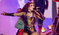 Chappell Roan sur scène aux Grammy awards à Los Angeles, aux Etats-Unis, le 2 février 2025 ( GETTY IMAGES NORTH AMERICA / Emma McIntyre )