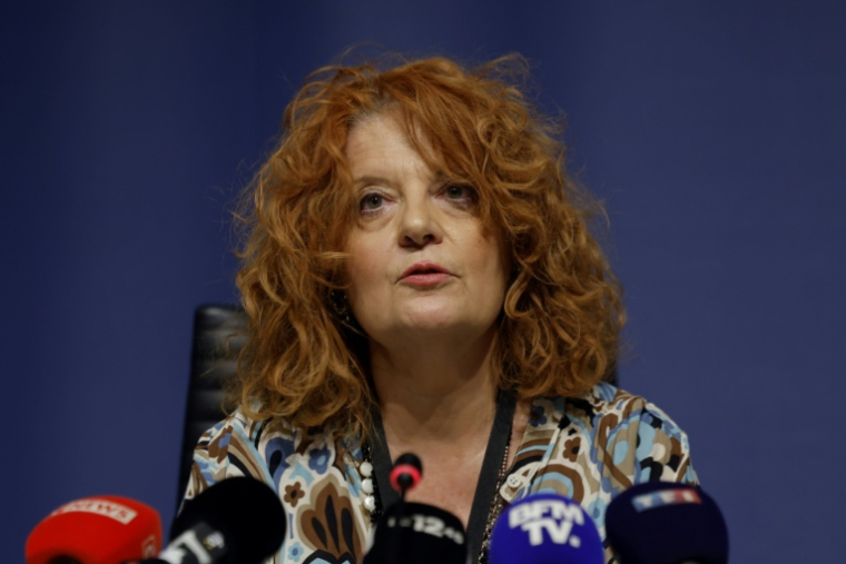 La procureure de Paris, Laure Beccuau, le 3 mai 2025 à Paris ( AFP / Ian LANGSDON )