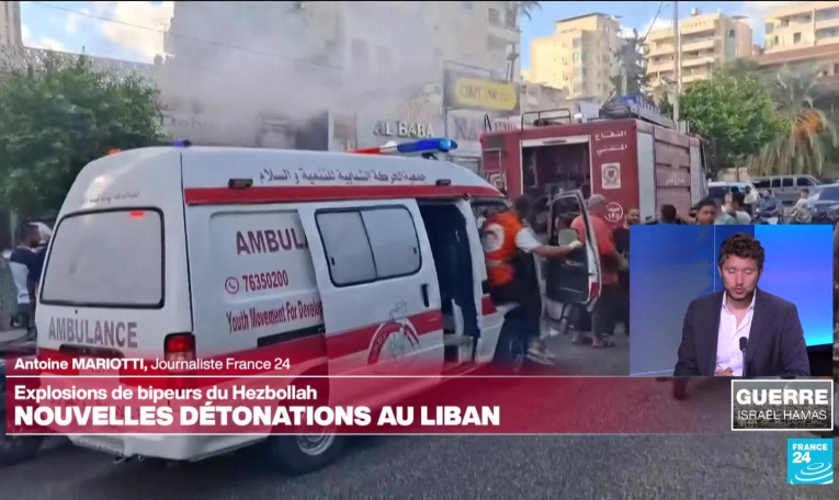 Nouvelles explosions au Liban : plusieurs morts et une centaine de blessés