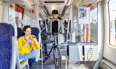 Les abonnements multimodaux facilitent les déplacements en combinant train, bus, métro et vélo. ( crédit photo : Getty Images )