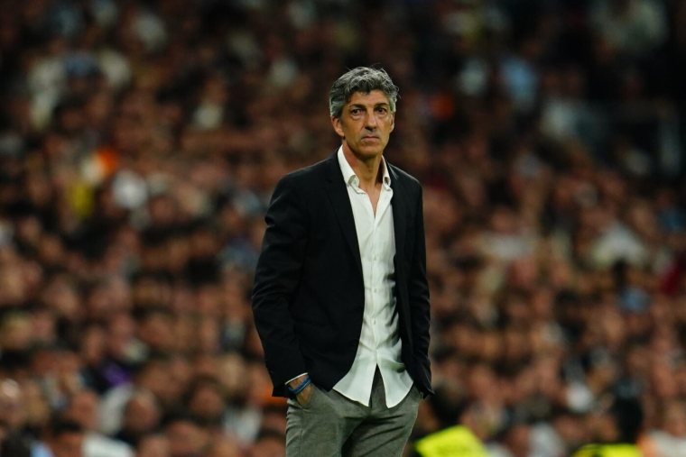 Imanol Alguacil peste contre le troisième but du Real