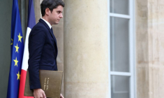 Gabriel Attal sort de l'Elysée