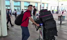 Football: l'équipe d'Iran arrive en Turquie pour s'entraîner avant le Mondial