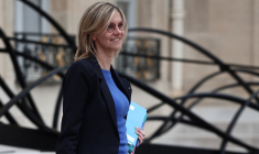 Agnès Pannier-Runacher à Paris, le 15 mai 2025. ( AFP / THIBAUD MORITZ )