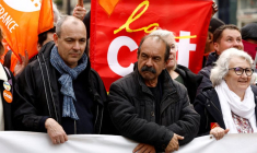 Neuvième jour de grève nationale et de protestation en France contre la réforme des retraites