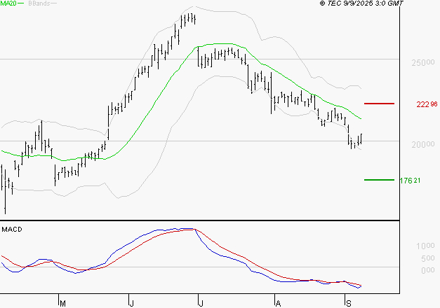 VUSIONGROUP : Sous les résistances, une consolidation est probable