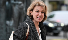 Marylise Léon (CFDT) à Paris le 16 octobre 2023. ( POOL / MIGUEL MEDINA )