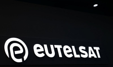 Le logo de l'opérateur européen de satellites Eutelsat