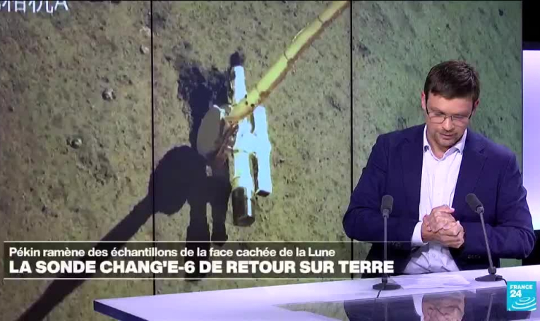 Chine : la sonde Chang'e-6 ramenant des échantillons lunaires de retour sur terre