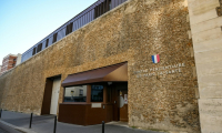 L'entrée de la prison de la Santé à Paris, le 6 novembre 2020 ( AFP / BERTRAND GUAY )