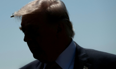 Donald Trump le 1er mai 2026 à Washington ( AFP / SAUL LOEB )
