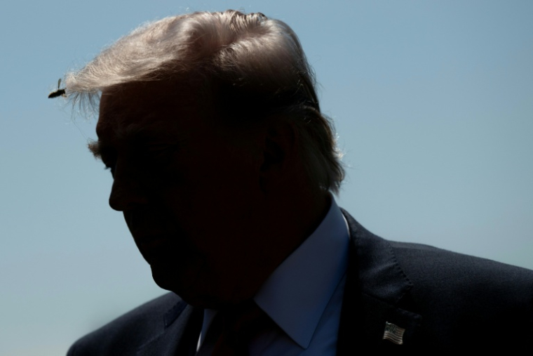 Donald Trump le 1er mai 2026 à Washington ( AFP / SAUL LOEB )