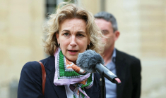 Marylise Léon, secrétaire générale de la CFDT, à Paris le 24 septembre 2024. ( AFP / THOMAS SAMSON )